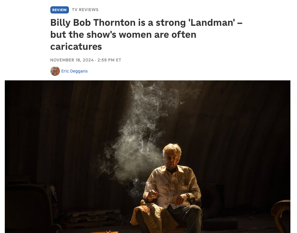 An in‑depth  review of Landman Season 1