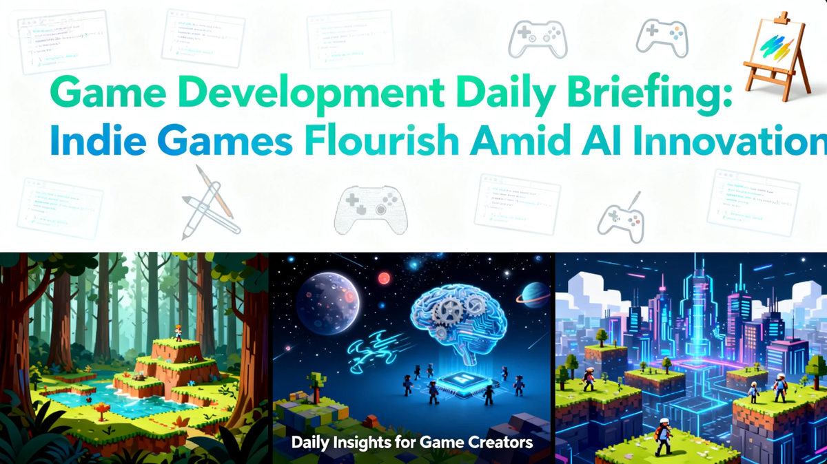 Game Development Daily Briefing: Indie Games Flourish Amid AI Innovation