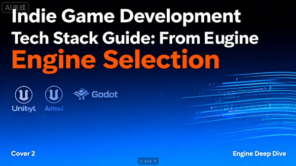 Indie Game Development Tech Stack Guide: From Engine Selection to Ecosystem Building